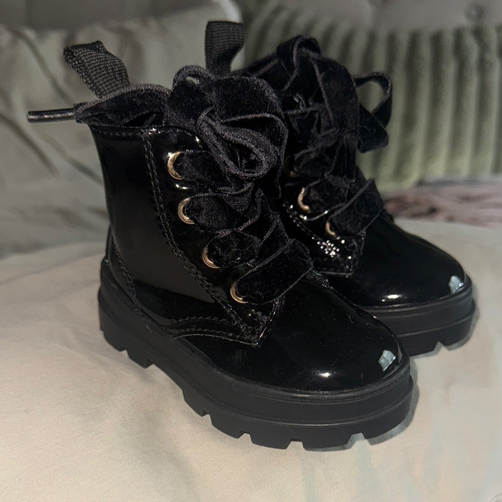 Lace-Up Combat Boots Baby Girl